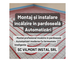 Montaj si instalare incalzire in pardoseala | Automatizari