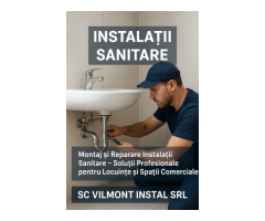 Montaj si Reparare Instalatii Sanitare